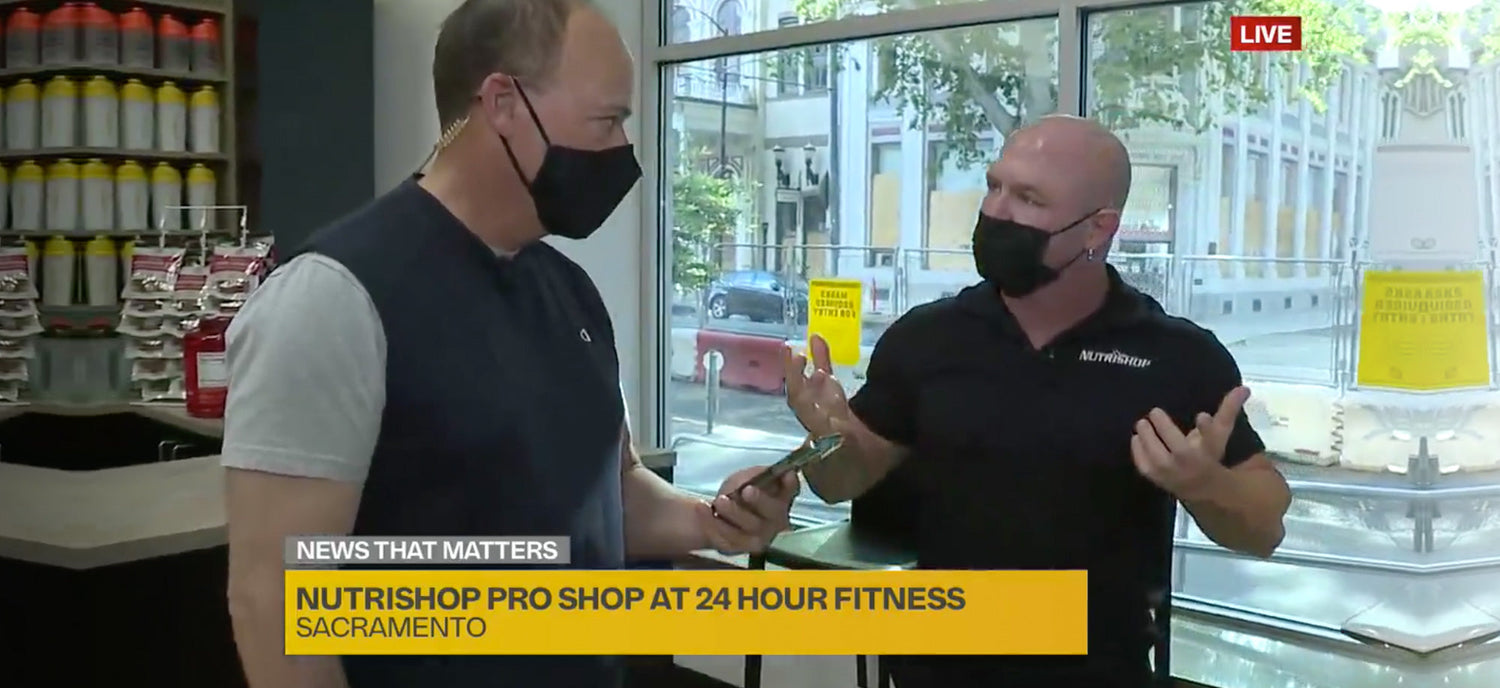 First NUTRISHOP® Pro Shop To Open Inside a 24 Hour Fitness® Club Featured in Live News Segment