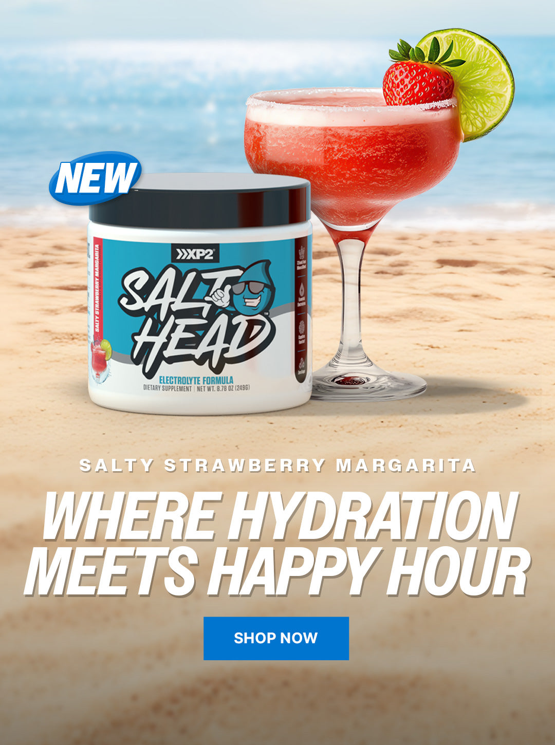 Salthead Strawberry Margarita