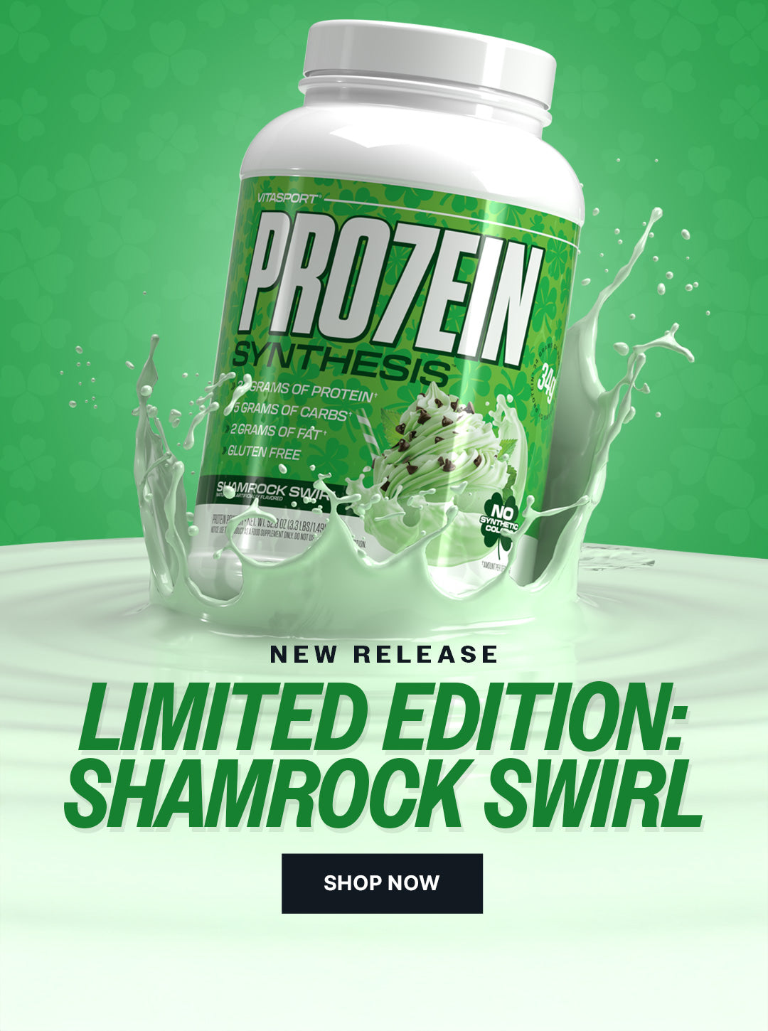 PRO7EIN Synthesis Shamrock Swirl