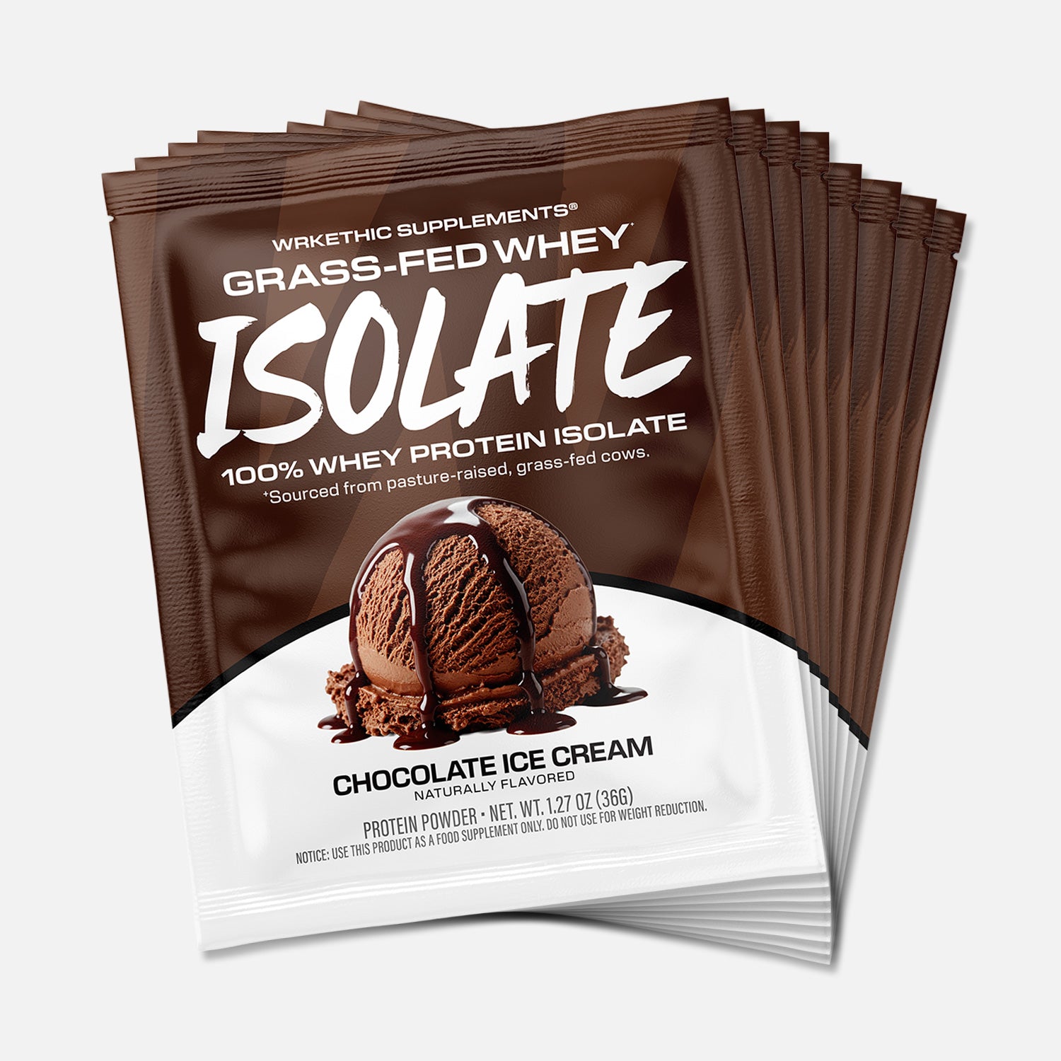 Grass-Fed Whey Isolate (Single Serving Packets)